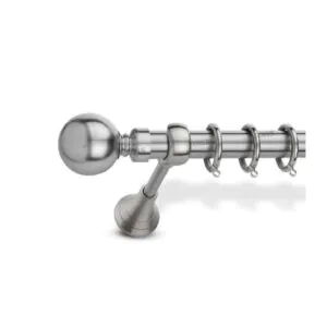 enis by domus metalliko kourtinoxylo mpala mono 160ek mpala silver 7032