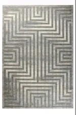 Χαλί BOHEME 00010-ΓΚΡΙ-ΜΠΛΕ Tzikas Carpets
