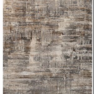 Χαλί ELITE 19290-ΚΑΦΕ-ΓΚΡΙ Tzikas Carpets