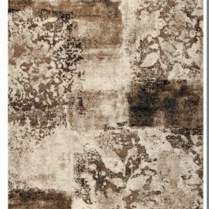 Χαλί SKY 23058-ΜΠΕΖ-ΚΑΦΕ Tzikas Carpets