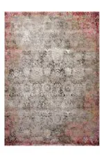 Χαλί ELEMENTS 23123-ΓΚΡΙ-ΡΟΖ Tzikas Carpets
