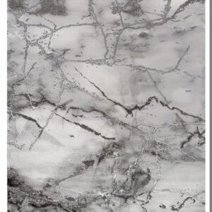 Χαλί CRAFT 23270-ΜΑΥΡΟ-ΑΣΗΜΙ Tzikas Carpets