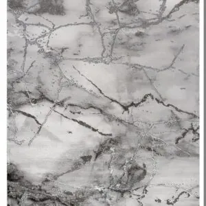 Χαλί CRAFT 23270-ΜΑΥΡΟ-ΑΣΗΜΙ Tzikas Carpets