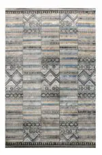 Χαλί QUARES 31776-ΓΚΡΙ Tzikas Carpets