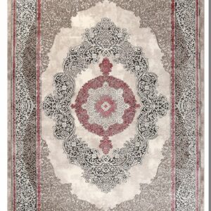 Χαλί ELEMENTS 33116-ΓΚΡΙ-ΡΟΖ Tzikas Carpets