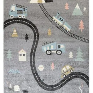 Χαλί SOUND 61385-ΑΝΘΡΑΚΙ Tzikas Carpets