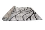 Χαλί ERI 69626-ΜΑΥΡΟ-ΑΣΗΜΙ Tzikas Carpets