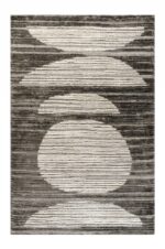 Χαλί ALLIANCE 68417-ΣΚΟΥΡΟ ΓΚΡΙ Tzikas Carpets