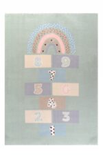 Χαλί COCOONING 00341-ΠΡΑΣΙΝΟ- ΜΕΝΤΑ Tzikas Carpets
