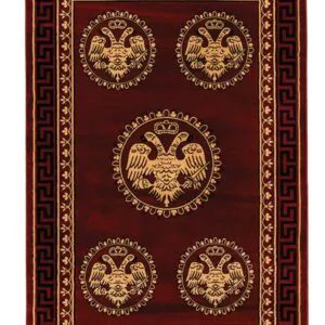 ΧΑΛΙ ΕΚΚΛΗΣΙΑΣΤΙΚΟ LYDIA 2128A BURGUNDY NewPlan