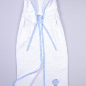 ΚΑΠΑ bebe ΑΕΡΟΣΤΑΤΟ 03 75X85 ΛΕΥΚΟ/ΣΙΕΛ Cotton 100%