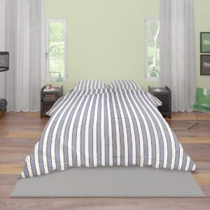 ΣΕΝΤΟΝΙΑ ΒΑΜΒΑΚΟΣΑΤΕΝ ΣΕΤ 2 τεμ. Navy 158 160Χ240 Cotton 100%