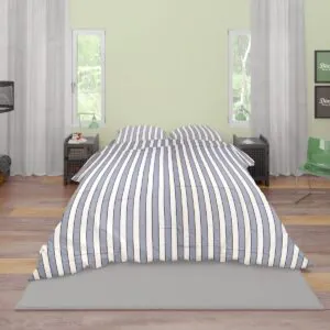 ΣΕΝΤΟΝΙΑ ΒΑΜΒΑΚΟΣΑΤΕΝ ΣΕΤ 2 τεμ. Navy 158 160Χ240 Cotton 100%