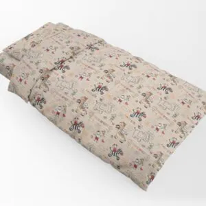 ΣΕΝΤΟΝΙΑ ΕΜΠΡΙΜΕ ΣΕΤ 3 τεμ kids Africa 145 160Χ240 Beige Flannel Cotton 100%