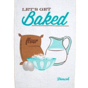 ΠΕΤΣΕΤΑ ΚΟΥΖΙΝΑΣ Baked 07 40Χ60 White ΜΕ ΚΡΟΣΣΙ Βαμβ.