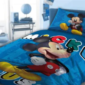 ΠΑΠΛΩΜΑΤΟΘΗΚΗ ΣΕΤ 2 τεμ DISNEY MICKEY 860 160Χ240 Digital Print Cotton 100%