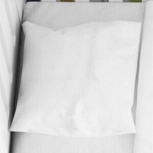 ΜΑΞΙΛΑΡΟΘΗΚΗ bebe Solid 491 35X45 White Cotton 100%