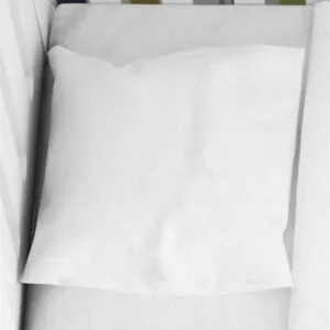 ΜΑΞΙΛΑΡΟΘΗΚΗ bebe Solid 491 35X45 White Cotton 100%