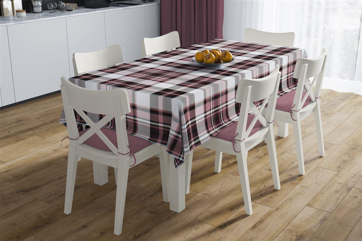 DIMcol ΚΑΡΕ ΑΛΕΚΙΑΣΤΟ 90X90 Tartan 494 Rotten Apple Cott/Pol 70/30