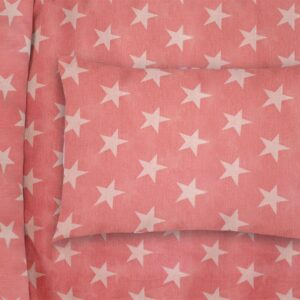 ΜΑΞΙΛΑΡΟΘΗΚΗ ΕΜΠΡΙΜΕ bebe Star 34 35X45 Coral Cotton 100%
