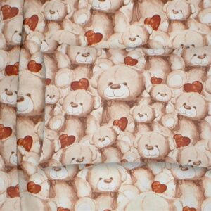 ΜΑΞΙΛΑΡΟΘΗΚΗ ΕΜΠΡΙΜΕ kids Teddy Bear 535 50X70 Beige 100% Cotton