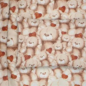 ΜΑΞΙΛΑΡΟΘΗΚΗ ΕΜΠΡΙΜΕ kids Teddy Bear 535 50X70 Beige 100% Cotton