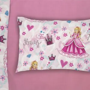 ΜΑΞΙΛΑΡΟΘΗΚΗ ΕΜΠΡΙΜΕ kids Princess 390 50X70 Pink 70/30 Cott/Pol