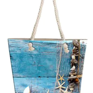 Τσάντα Θαλάσσης Fishing Net 21 40X45 Digital Print 100% Polyester