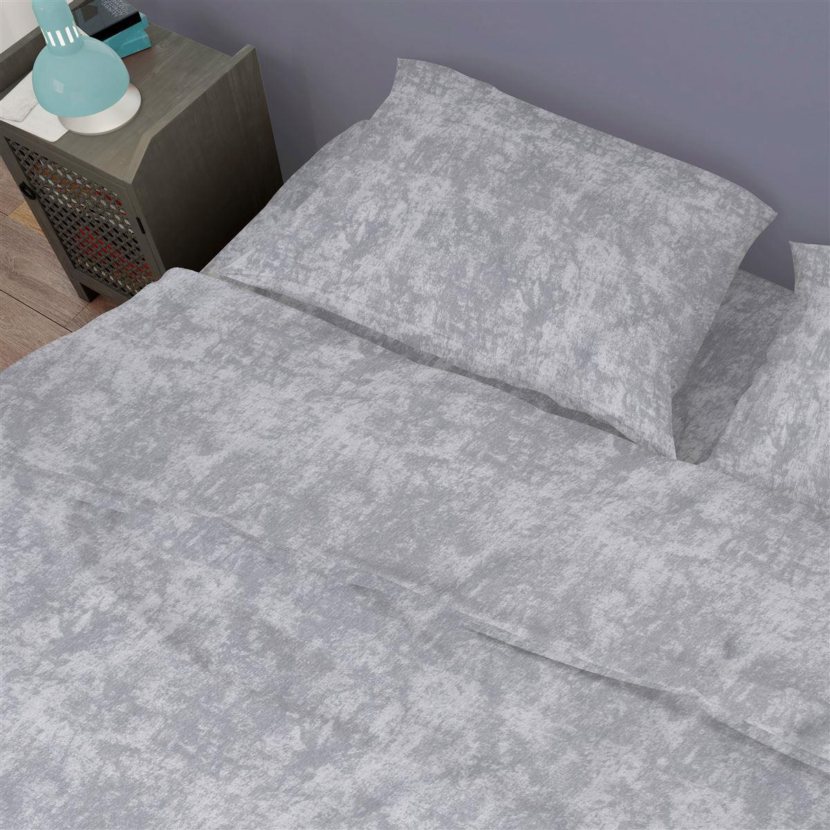 Παιδικά σεντόνια, μαξιλαροθήκες Carpetlinen - ΣΗΜΑΝΤΙΚΟ: Σε περίπτωση διαφοράς τιμής από το κατάστημα ισχύει παντα και μόνο η τιμή του καταστήματος Σεντόνια Σετ 2 τεμ Premium Shadow 621 160X240 Light Gre