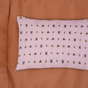 Μαξιλαροθήκη Εμπριμέ bebe Looney Tunes 39 35X45 Pink 100% Cotton Flannel