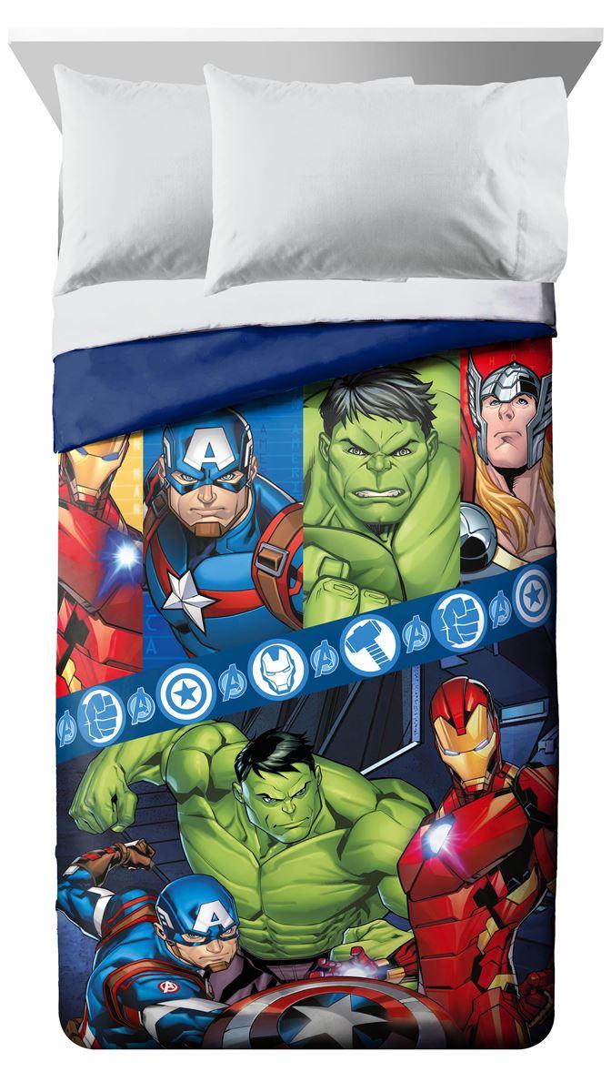 Marvel Πάπλωμα Marvel Avengers 47 160X240 Blue 100% Microfiber