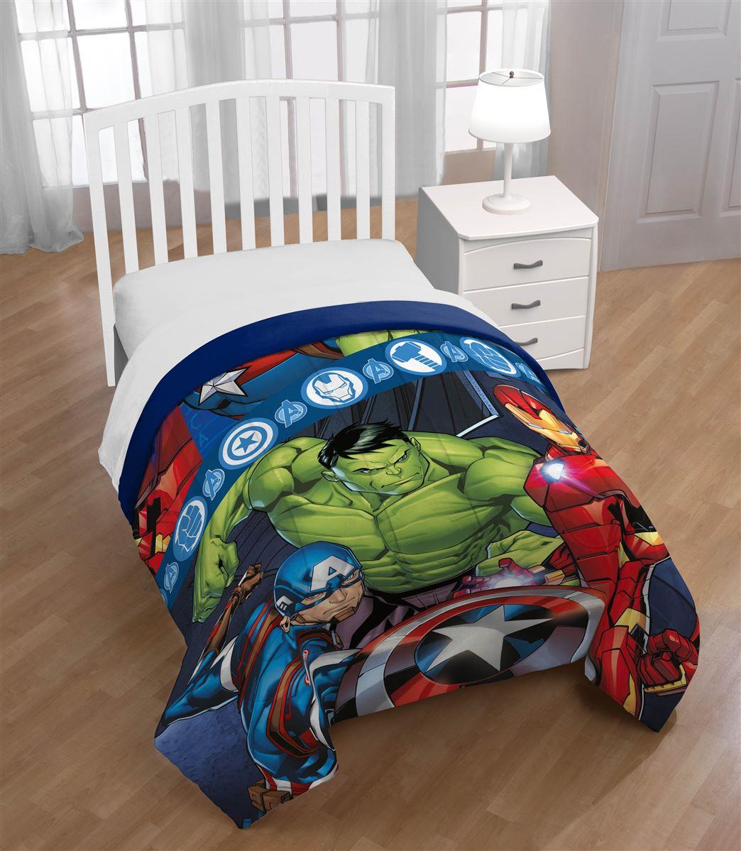 Πάπλωμα Marvel Avengers 47 160X240 Blue 100% Microfiber φωτογραφία