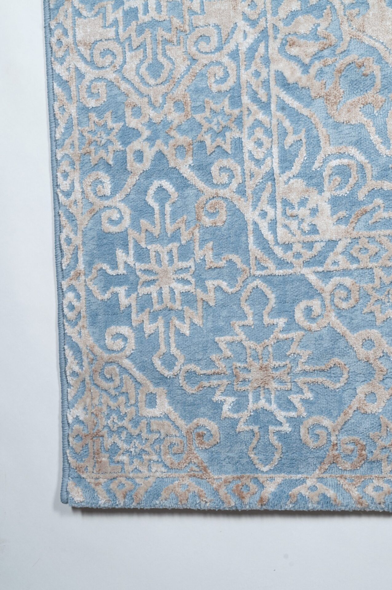 ΧΑΛΙ VELVET 7323/Aqua Beige - Klonaras Home Fashion 160cmx230cm φωτογραφία