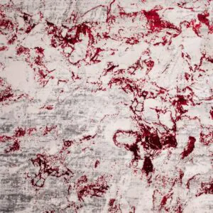 ΧΑΛΙ SHINY VELVET 5643/Light Grey Red - 240cm x 300cm