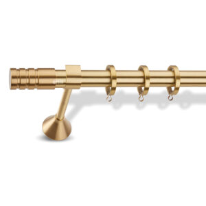 Kουρτινόξυλο Φ25 Areti gold mat 9991001-4