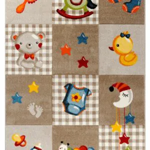 Χαλί DIAMOND 21497-ΜΠΕΖ-ΚΑΦΕ Tzikas Carpets