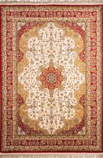 ΧΑΛΙ ORIAN 217/Cream Red - 200cm x 290cm