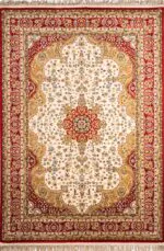 ΧΑΛΙ ORIAN 217/Cream Red - 200cm x 290cm