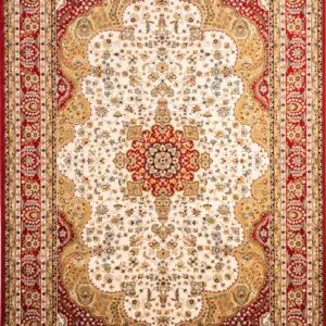 ΧΑΛΙ ORIAN 217/Cream Red - 200cm x 290cm