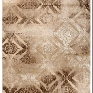 Χαλί VINTAGE 23095-ΜΠΕΖ-ΚΑΦΕ Tzikas Carpets