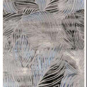 Χαλί ELEMENTS 30779-ΜΠΛΕ-ΜΑΥΡΟ Tzikas Carpets