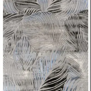 Χαλί ELEMENTS 30779-ΜΠΛΕ-ΜΑΥΡΟ Tzikas Carpets