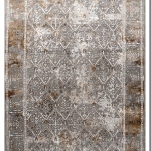 Χαλί QUARES 33963-ΜΠΕΖ Tzikas Carpets