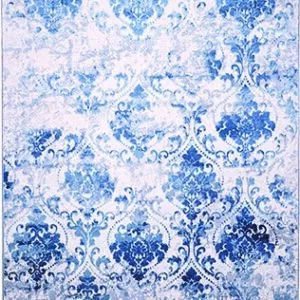 ΧΑΛΙ VELVET 4525/Grey Blue - 133cm x 190cm