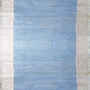 ΧΑΛΙ ΒΑΜΒΑΚΕΡΟ PINEROLO WHITE/LIGHT BLUE - 070cm x 140cm