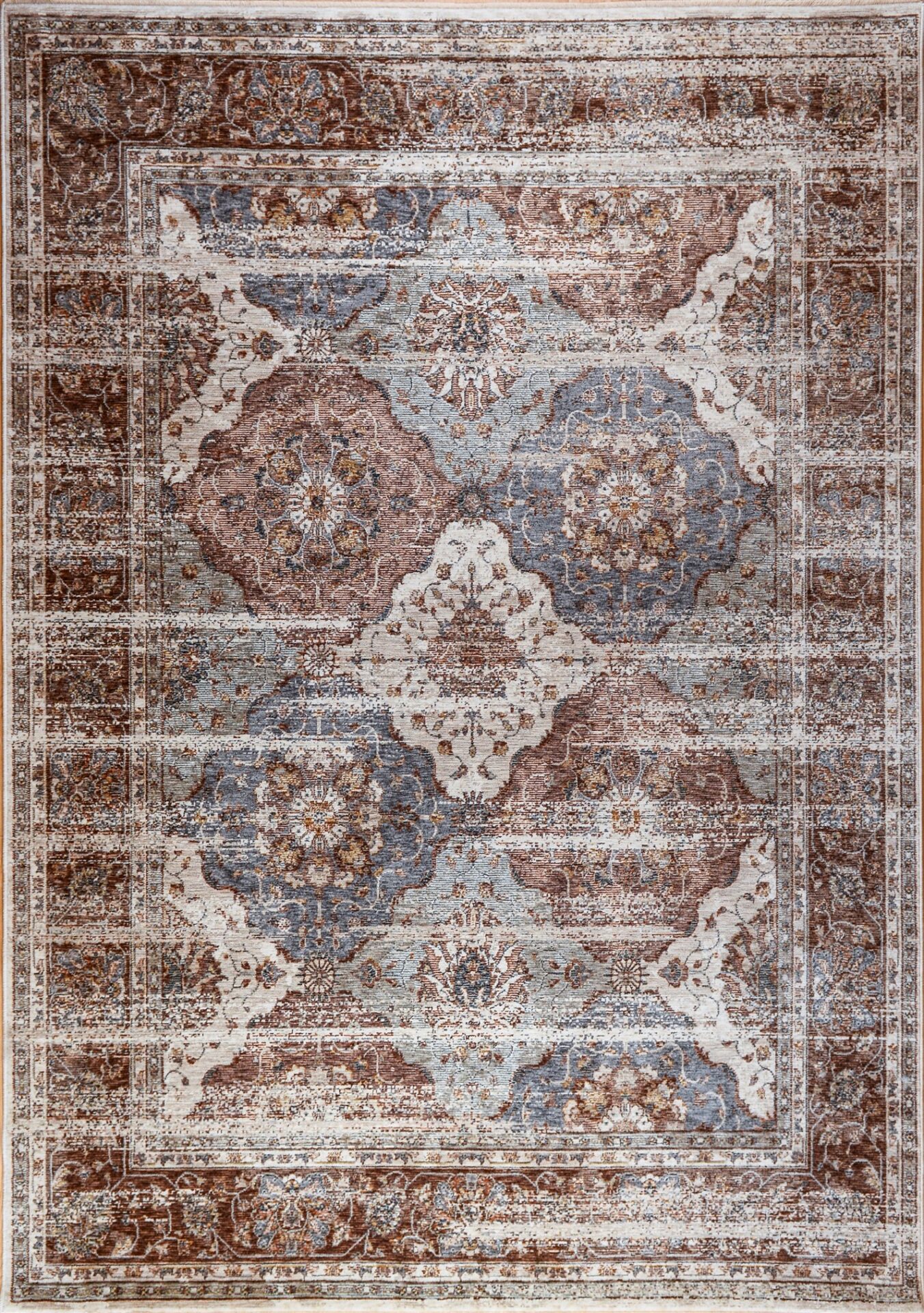 Χαλιά Carpetlinen - ΣΗΜΑΝΤΙΚΟ: Σε περίπτωση διαφοράς τιμής από το κατάστημα ισχύει παντα και μόνο η τιμή του καταστήματος ΧΑΛΙ IMPERIAL 1801/V CREAM- Klonaras Home Fashion 160cm
