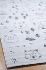 ΧΑΛΙ ΠΑΙΔΙΚΟ JUNIOR 858/CREAM BLACK - 160cm x 230cm