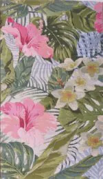ΧΑΛΙ LEAVES 005/Z - 160cm - Στρογγυλό