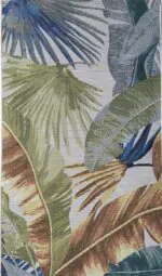 ΧΑΛΙ LEAVES 020/X - 160cm - Στρογγυλό