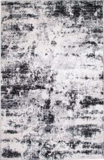 ΧΑΛΙ SHINY VELVET 5072/Anthracite White - 200cm x 290cm